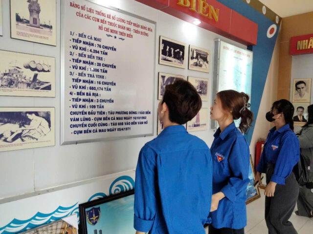 Tổ chức hành trình về nguồn tại Khu di tích Bến Cồn Tàu – Duyên Hải, Trà Vinh